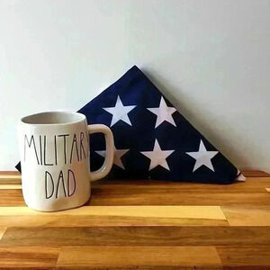 RAE DUNN 'Military Dad' Mug Lot K728333